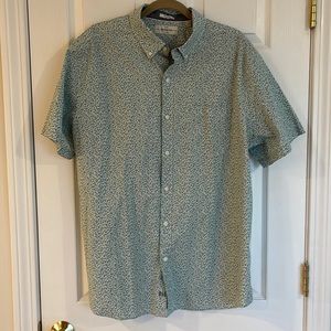 Hawker Rye short sleeve button down, XL, new with tags
